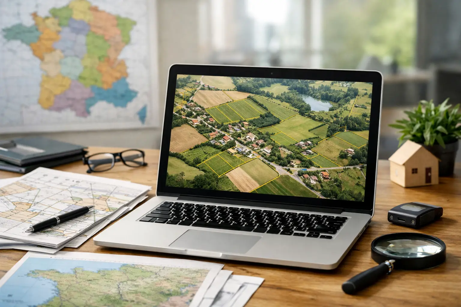 Cadastre France en ligne: usages et limites