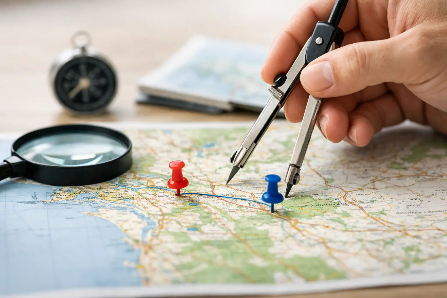 Comment mesurer une distance sur carte