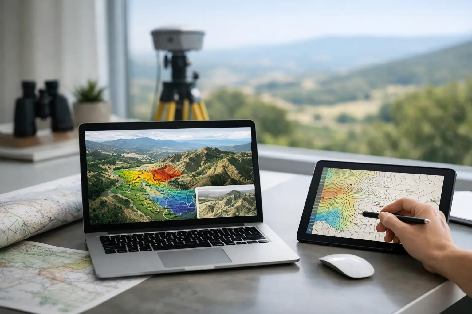 Topographie terrain en ligne: usages utiles