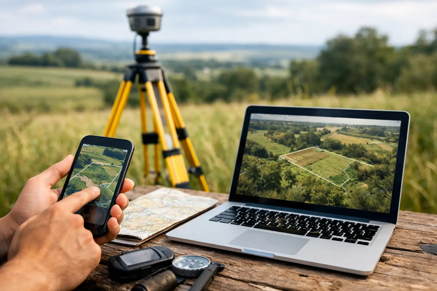 Choisir un outil de mesure de terrain gratuit