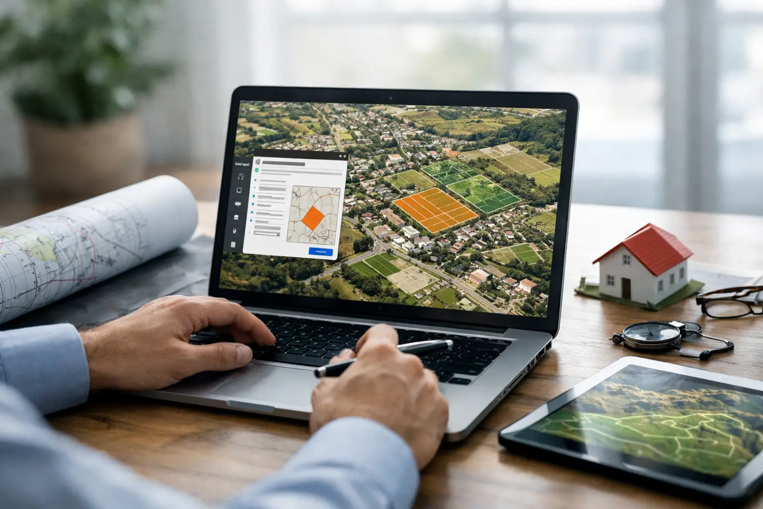 Outil cadastral en ligne pour décider vite